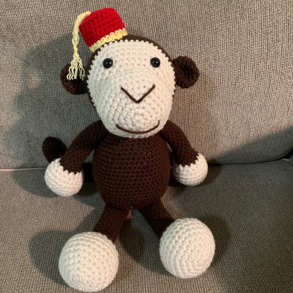Monkey with hat - Picture 3 of 3
